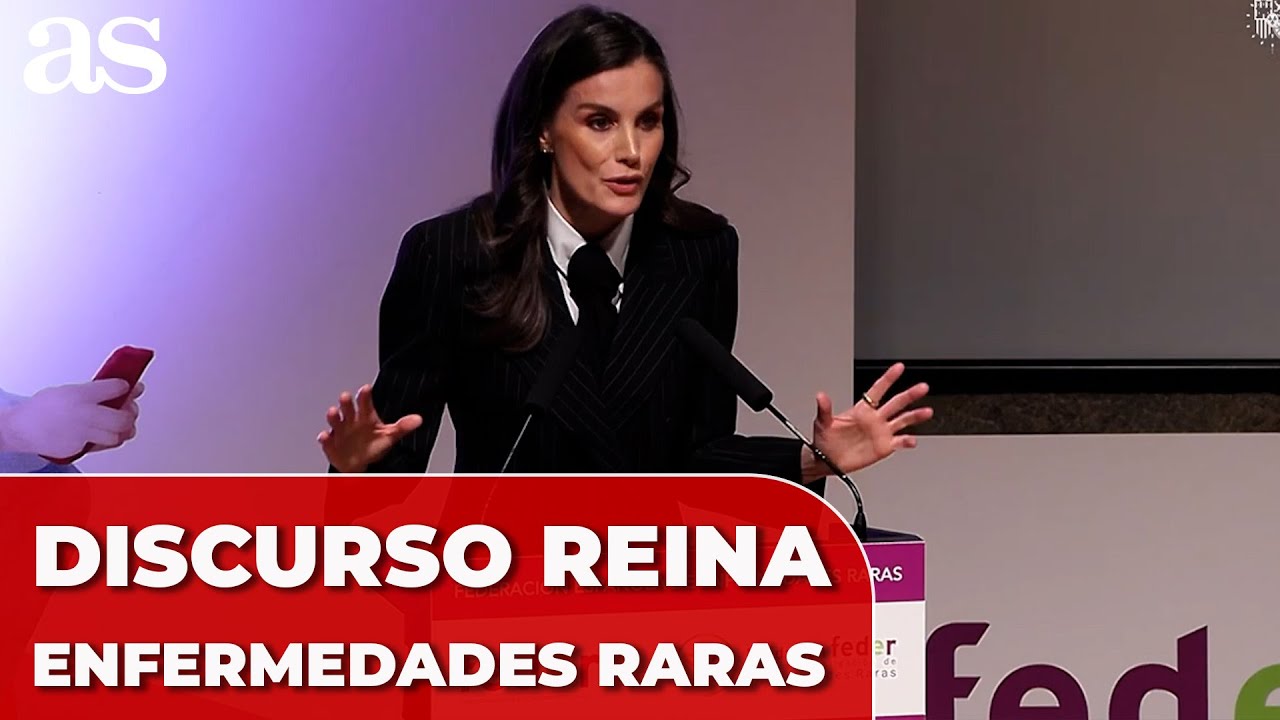 El EMOCIONANTE DISCURSO de Su Majestad LA REINA en el “Día Mundial de las Enfermedades Raras”
