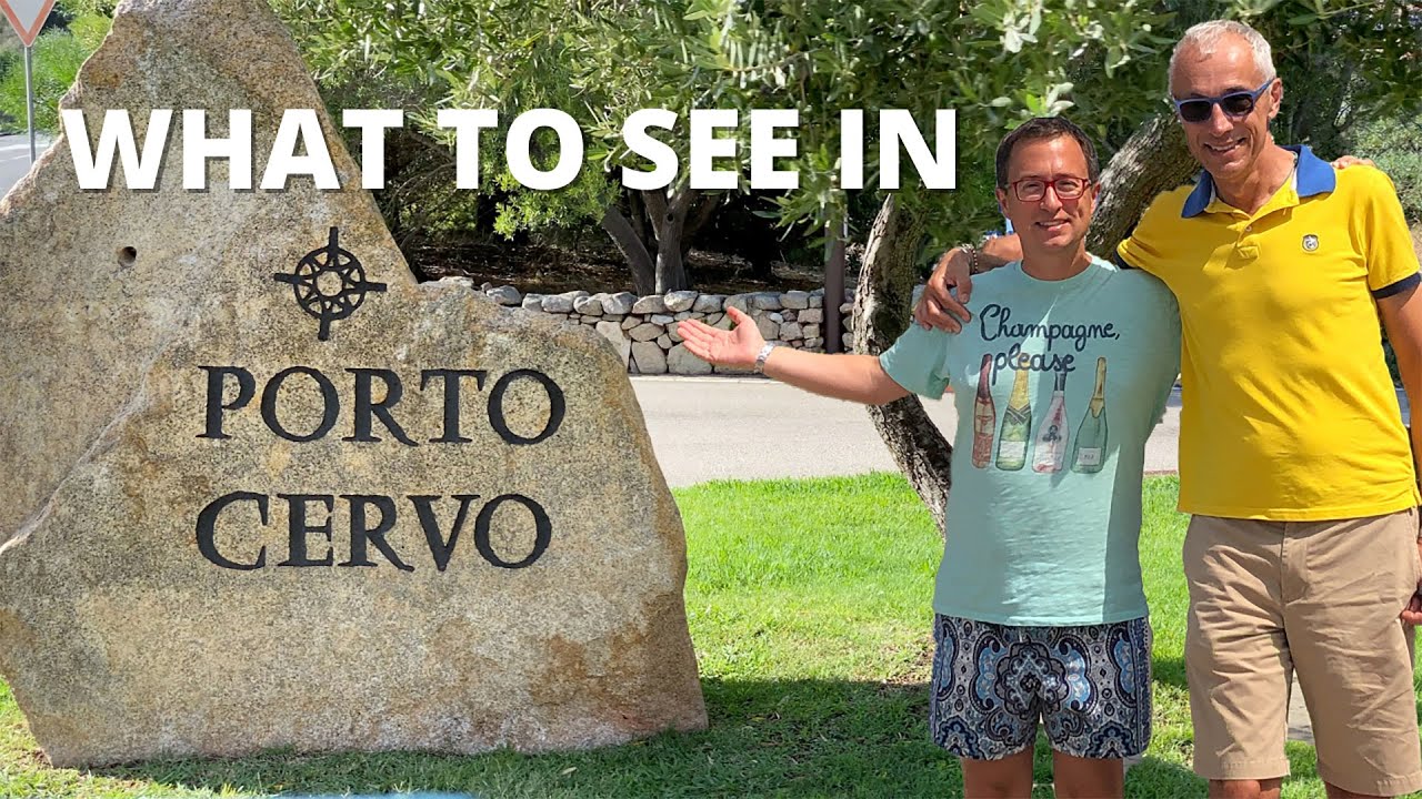 Porto Cervo Sardinia - A virtual tour of this great resort town in Sardinia Italy [September 2021]