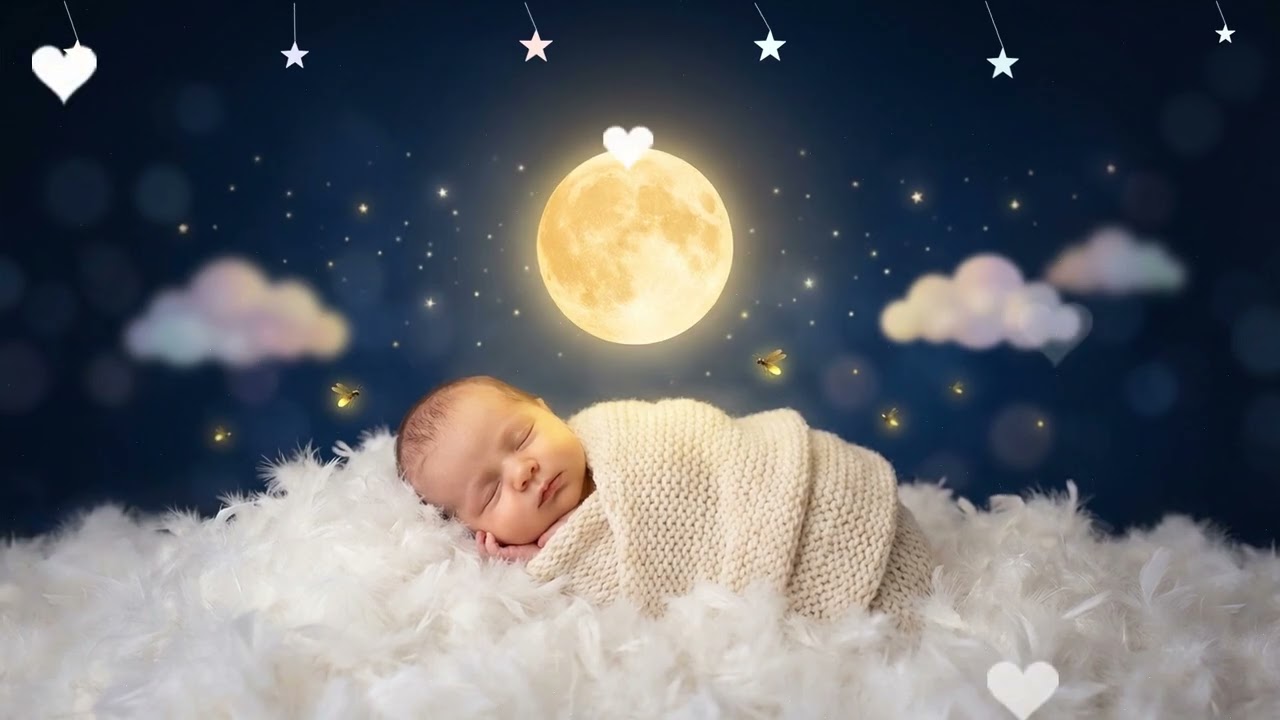 🌧️ Rainy Calm 🌙 Baby Sleep Music for Relaxation & Comfort 💤