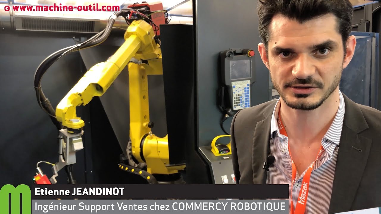 La cellule de soudage robotis&eacute; compacte avec chassis autoportant EasyWelder de COMMERCY ROBOTIQUE