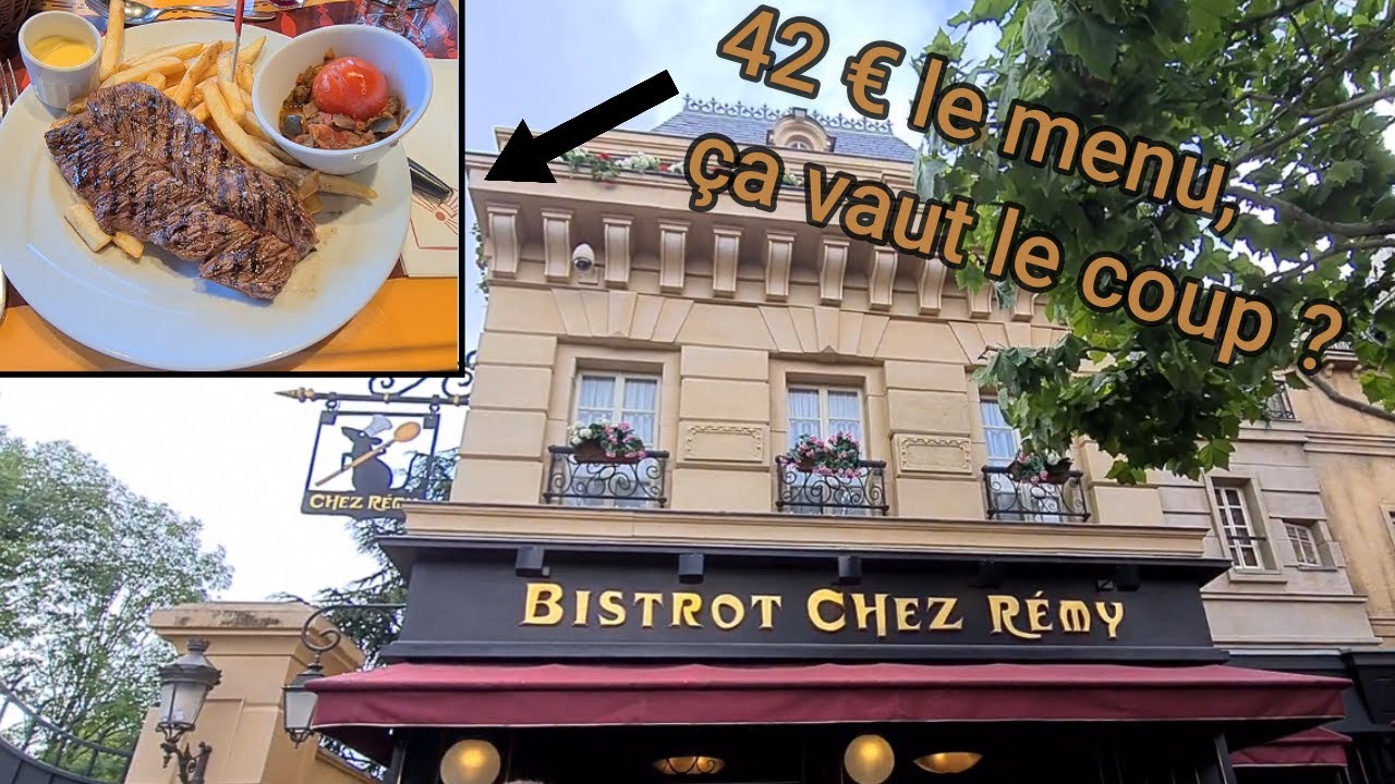 Vlog Bistrot chez Rémy à Disneyland 2021