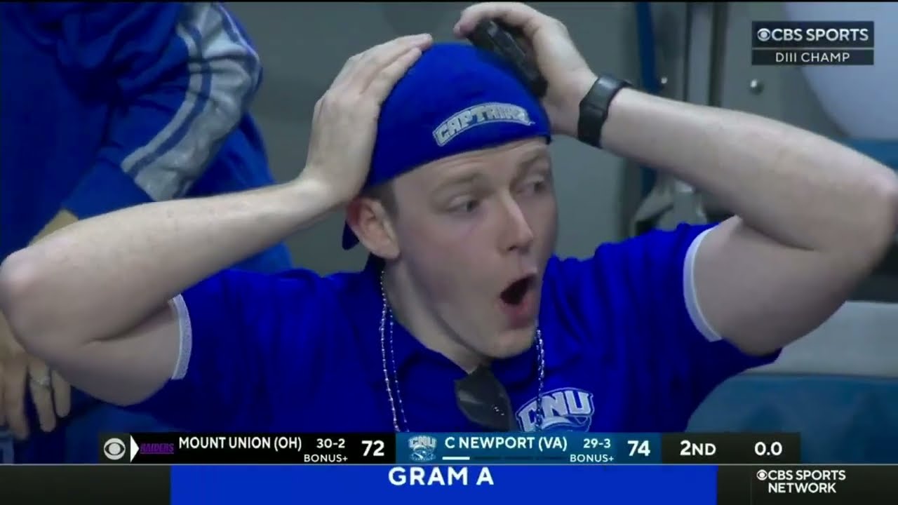 Stunning buzzer beater for a DIII NCAA Championship