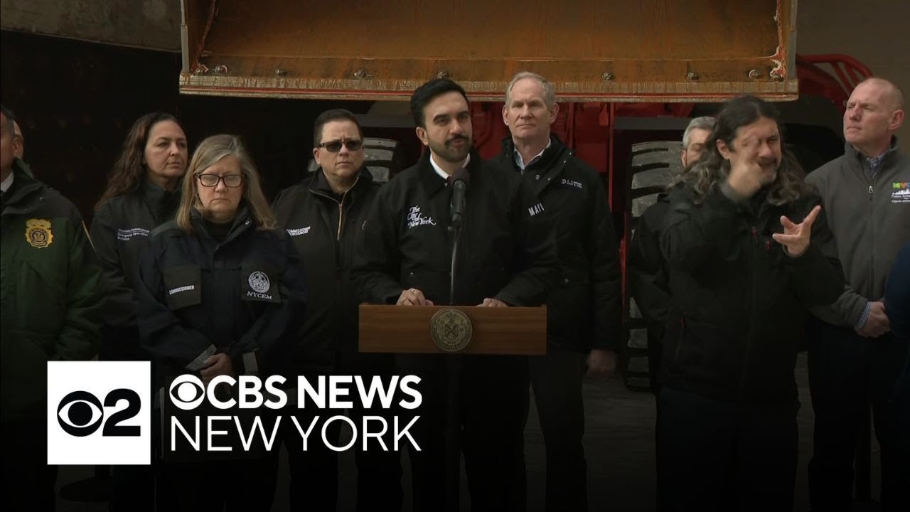 Mamdani warns NYC blizzard will bring massive snow totals, icy roads | Full news conference
