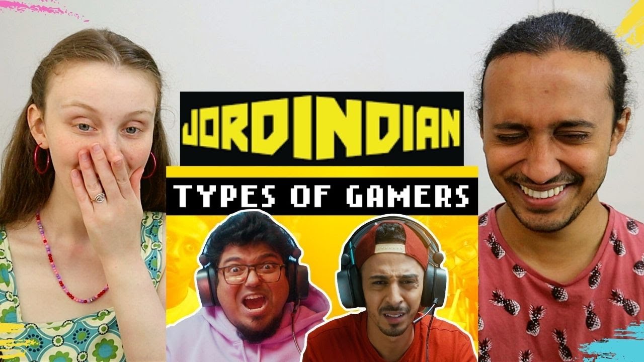 TYPES OF GAMERS | Jordindian - REACTION by Sunil & Pia🔥