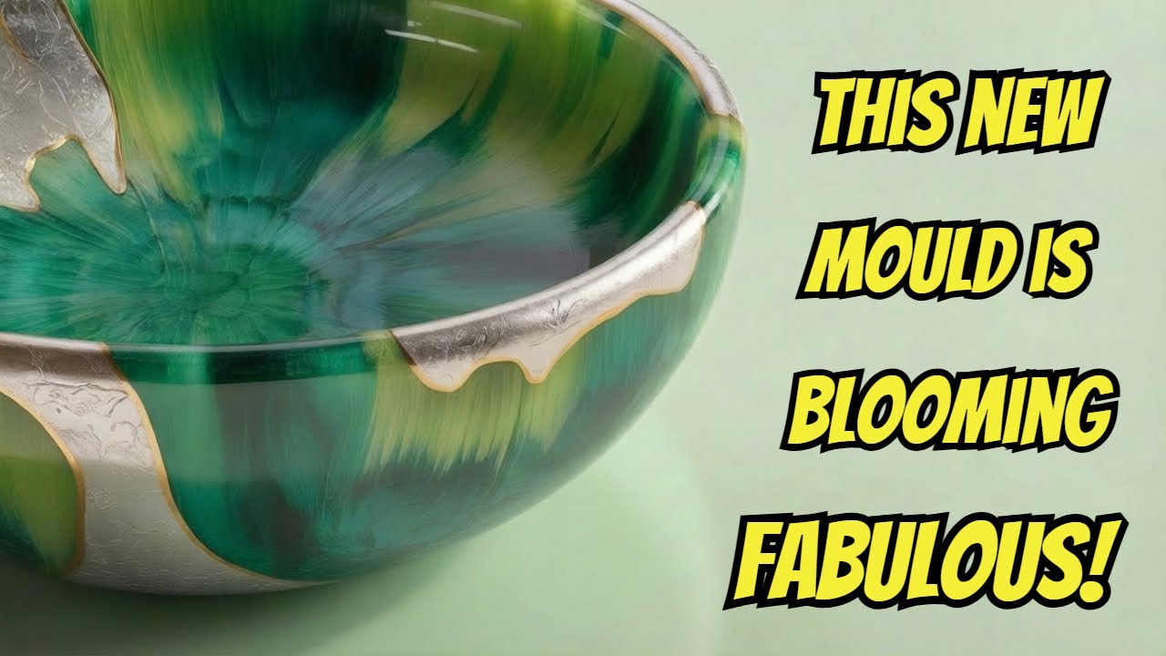 258 First Time Using Geranium Mould For Resin Flower @moldsandshapes | 4K