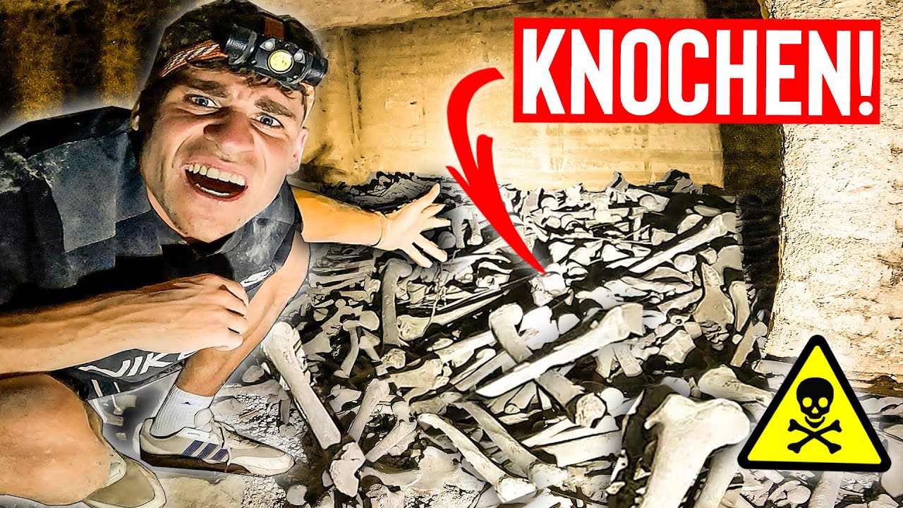 Versteckte KATAKOMBEN mitten in MEXIKO gefunden! Alles voller KNOCHEN! 🇲🇽☠️| LOSTPLACE im DSCHUNGEL