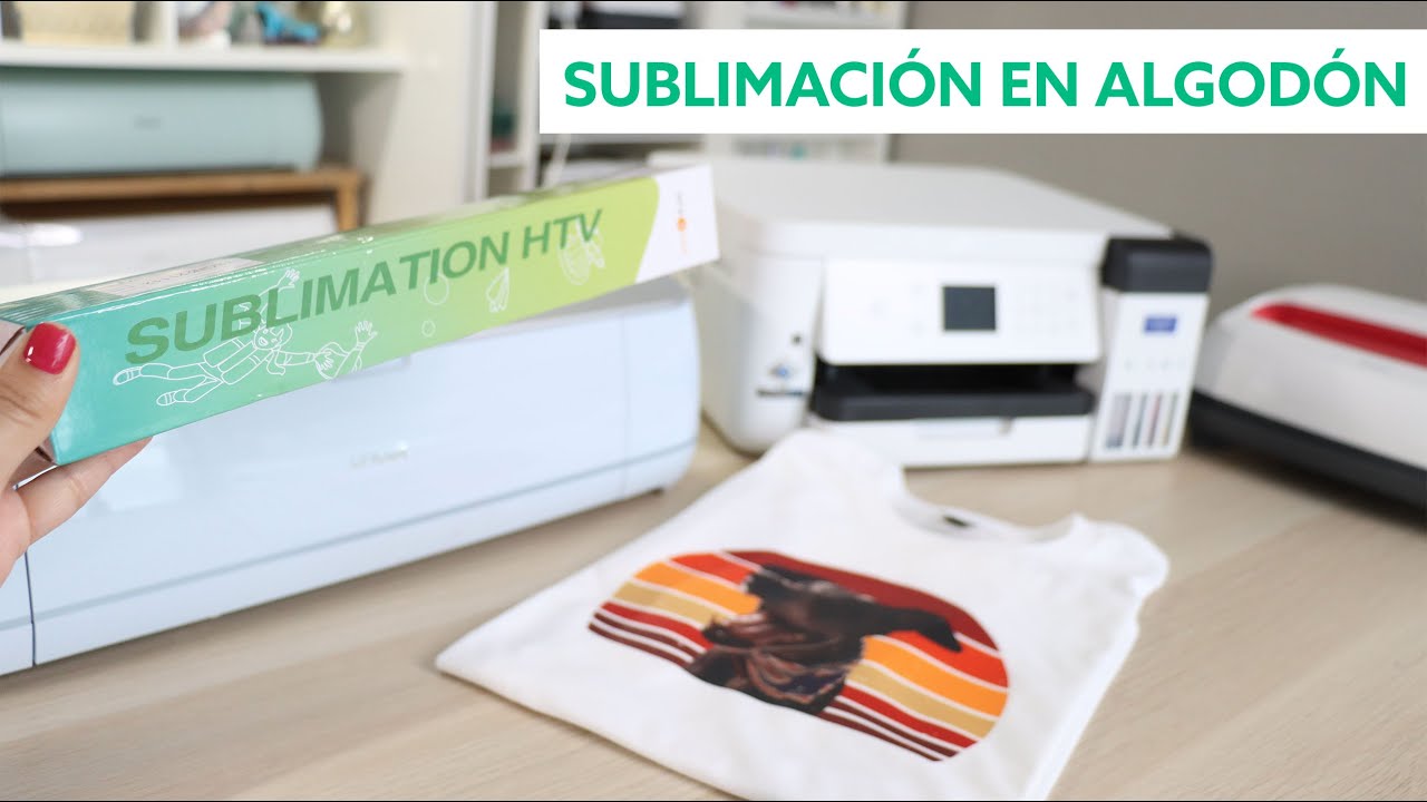 Sublimación en Algodón - HTVRont Sublimation HTV - Epson F170