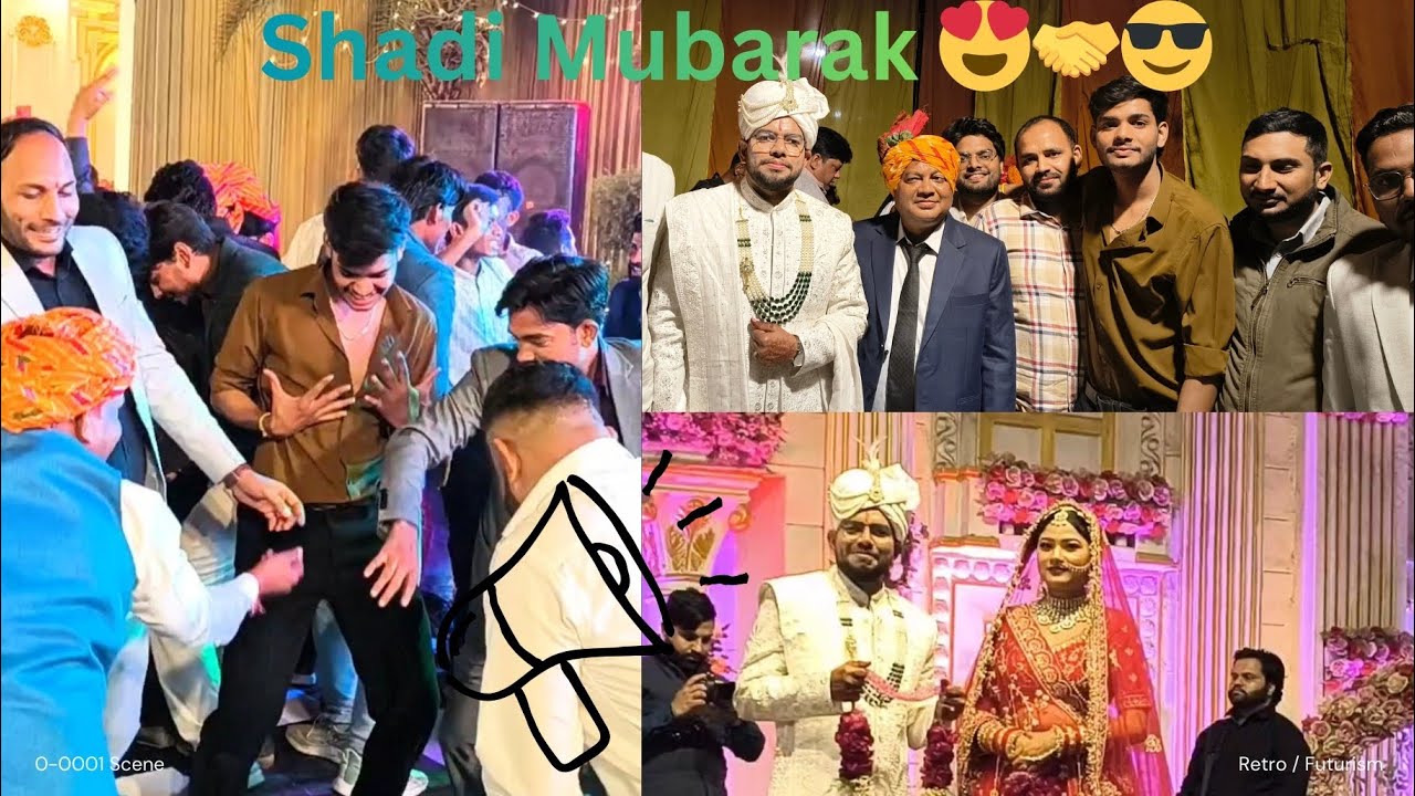 Delhi ki Barat 🎉🤩🥳 Wedding Vlog #vlog #dance 