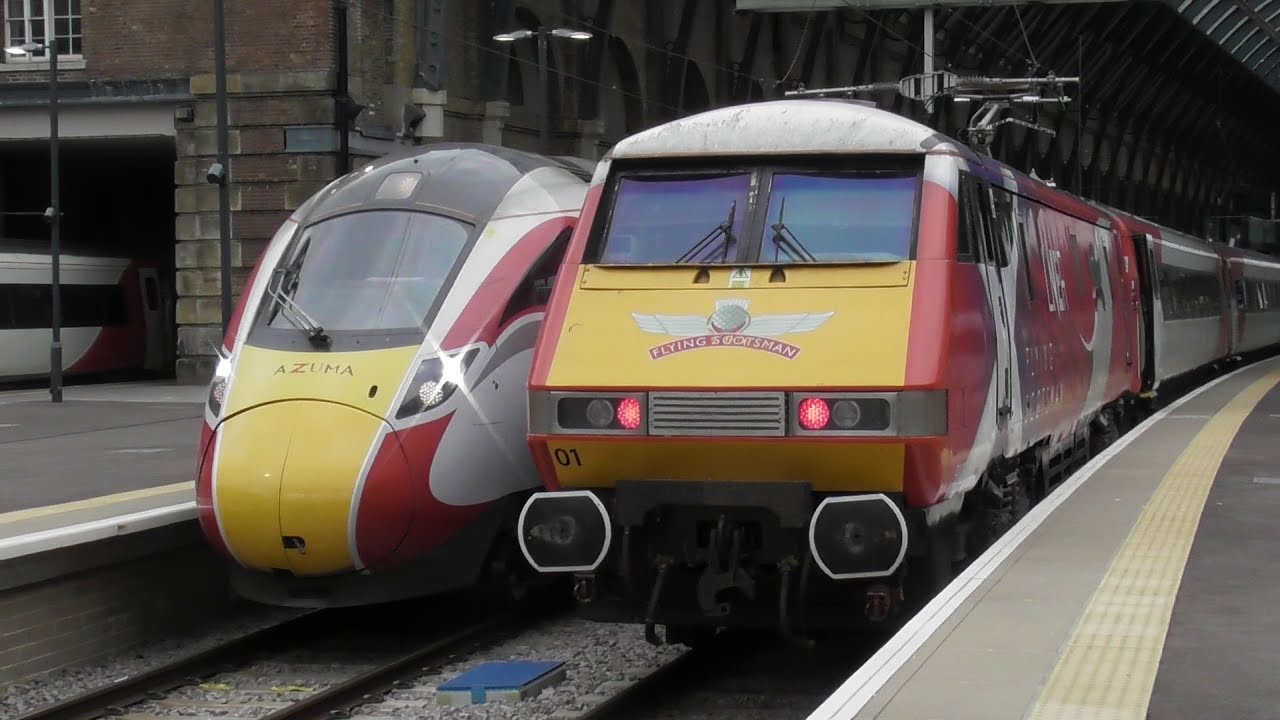 LNER Intercity 225 Set Class 91 & DVT Full Journey* Leeds to London Kings Cross