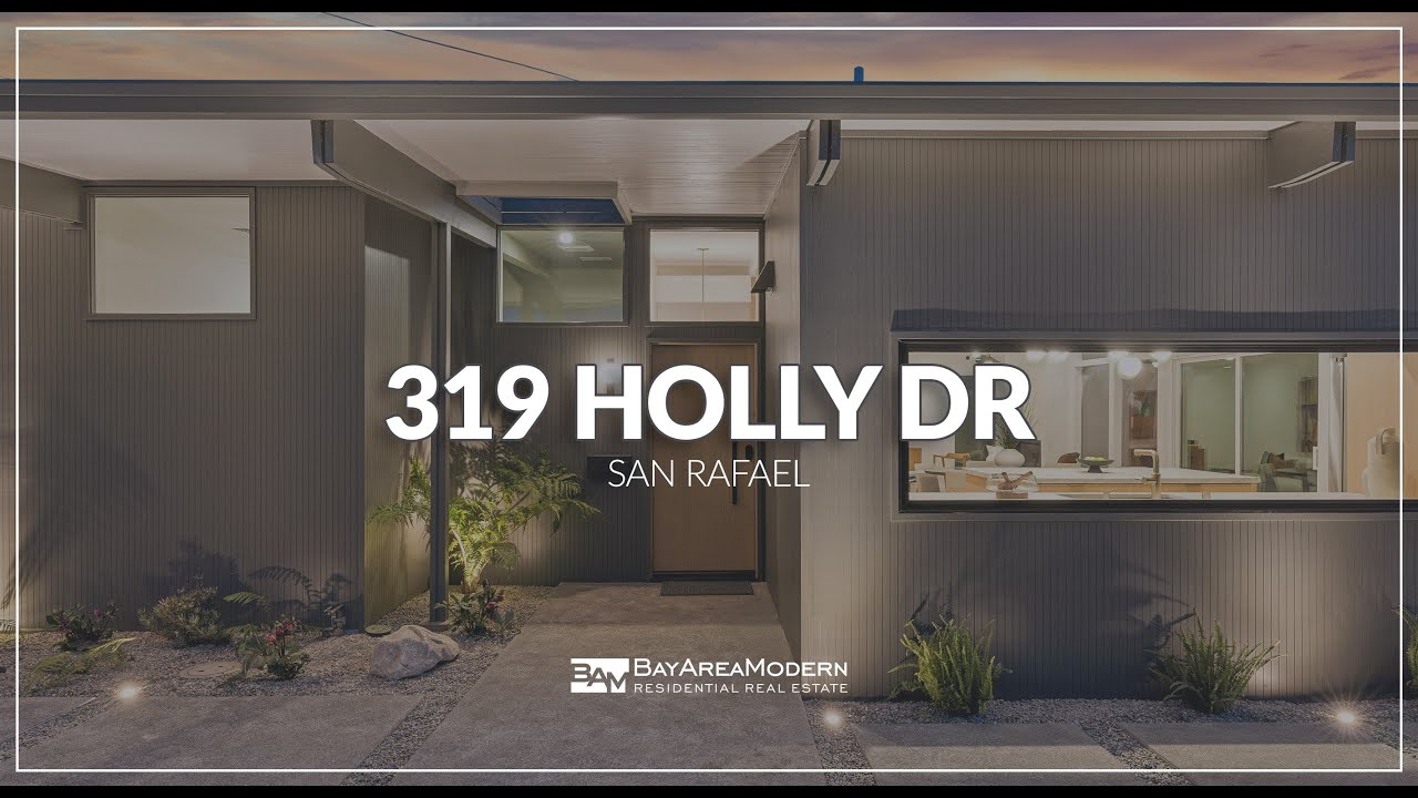SOLD for $1.85m - Post and Beam MCM Alliance Home + an and ADU in San Rafael, CA 