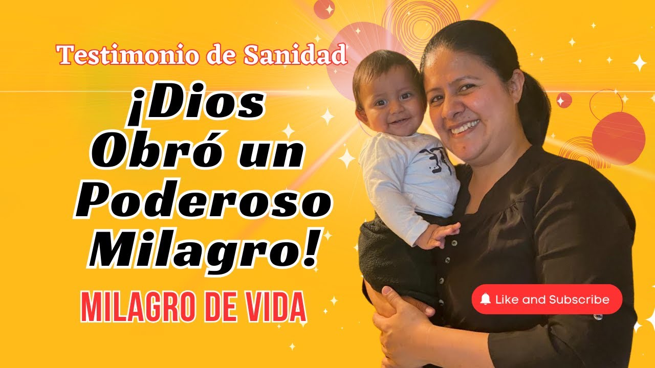 🙏🏻¡Milagro de Vida! Testimonio de Sanidad de Damian 🙌 ¡Dios Obró un Poderoso Milagro! #MilagroDeDios