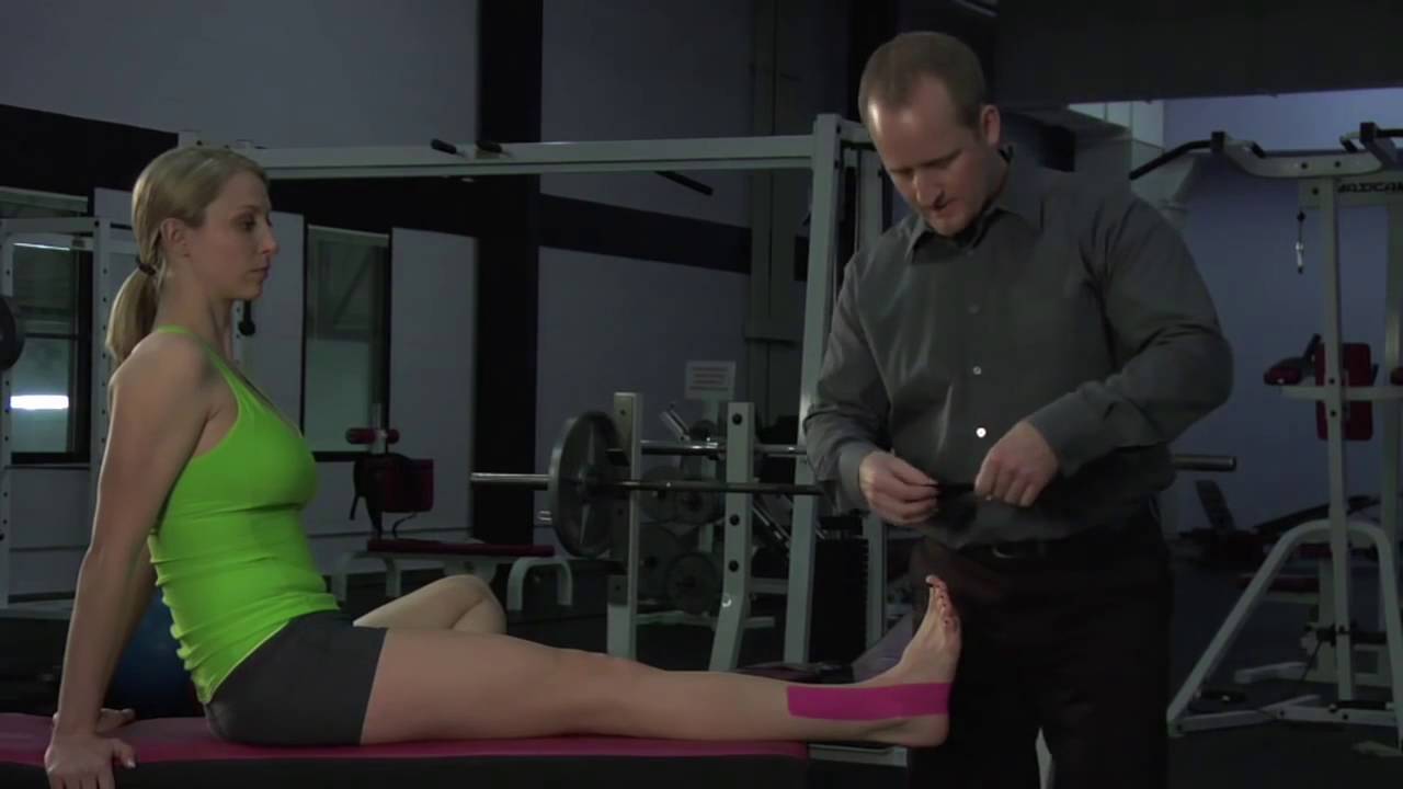 KT Tape - Kinesiology Taping Instructions for Ankle Sprains