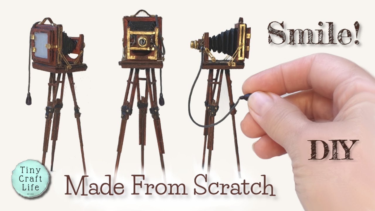 I Used Basic Tools & Materials OLD CAMERA #DiyCamera #MiniCamera  #RetroCamera #ArtisanMade #DIY