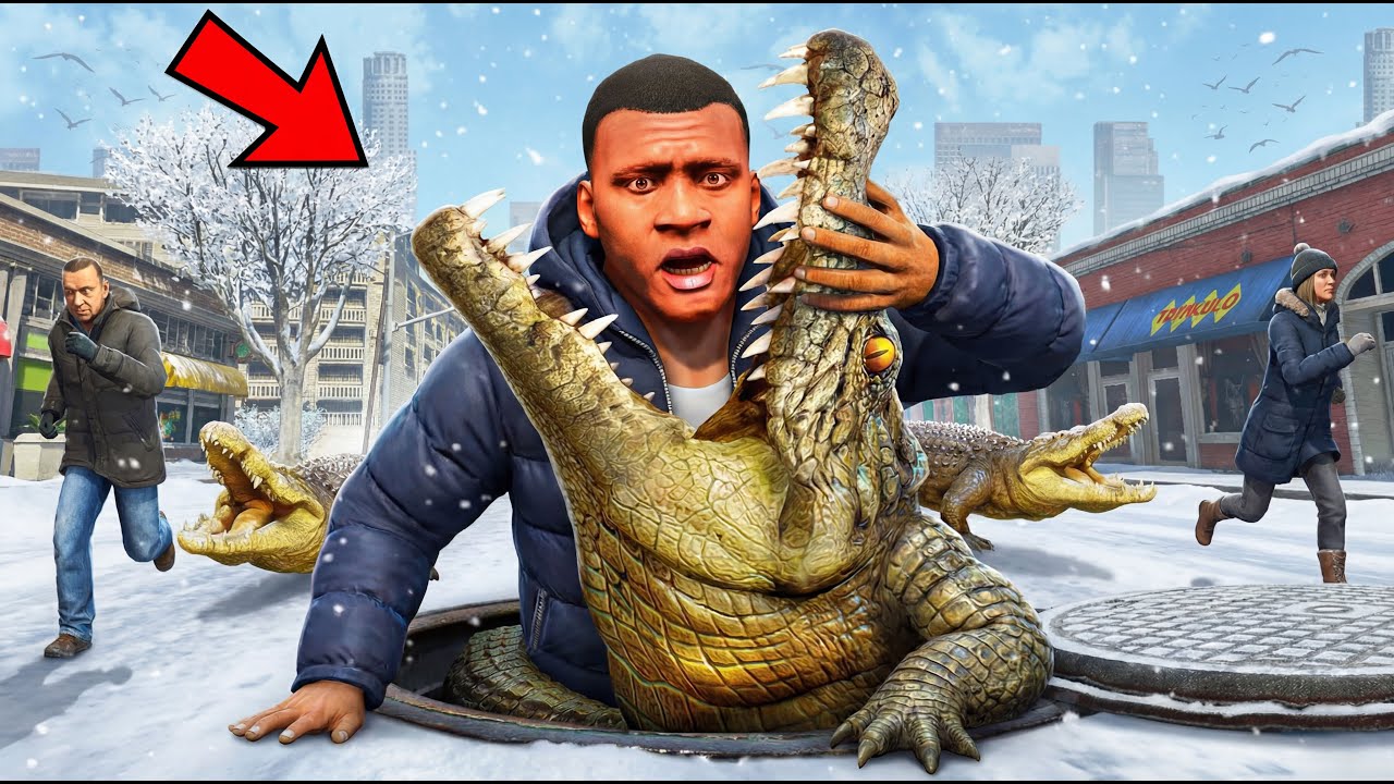 ФРАНКЛИН КРОКОДИЛДЕРДЫ ҰСТАДЫ (GTA V)