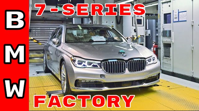 Sixth Generation BMW 7 Series G11 Factory Assembly Plant