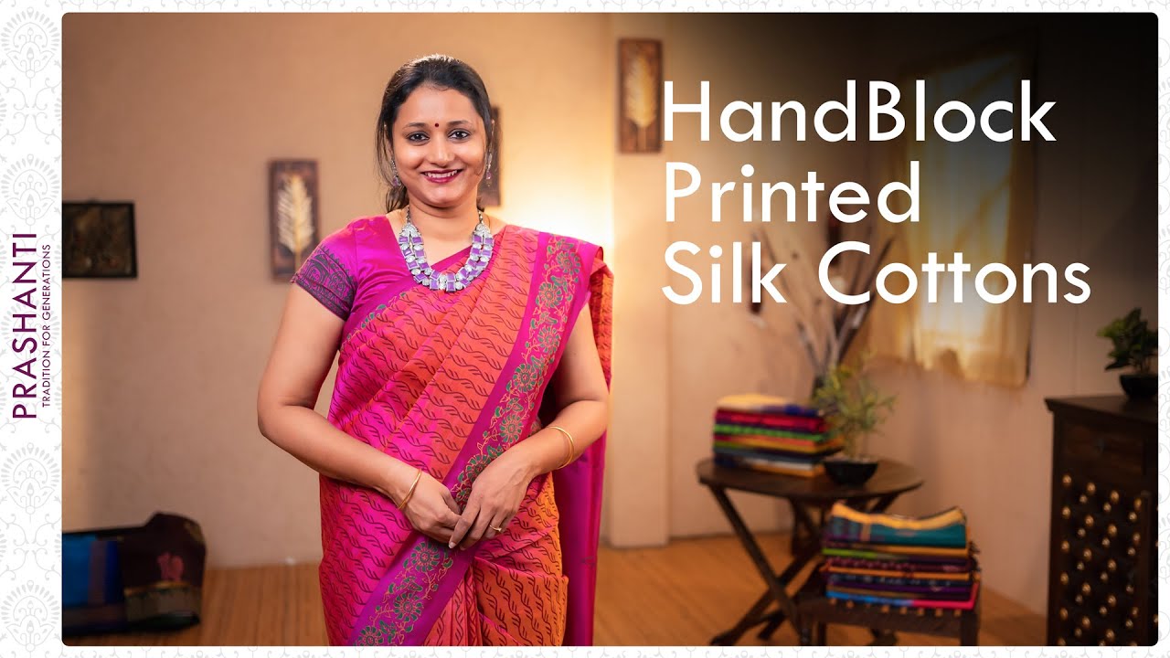 Beauty of Imperfection | Block Printed Silk Cottons by Prashanti | 16 Aug 2021