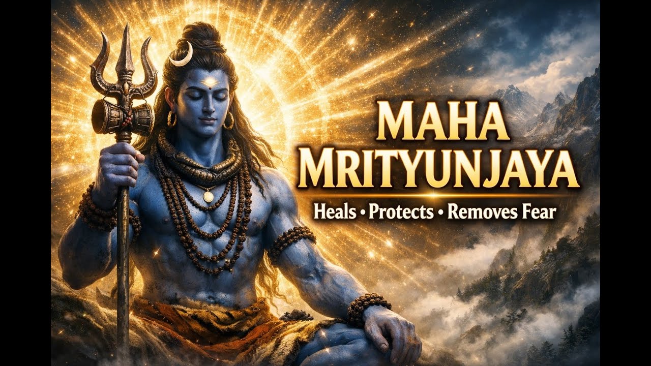 Maha Mrityunjaya Mantra 108 Times | Powerful Shiva Mantra for Health, Protection & Fear Removal