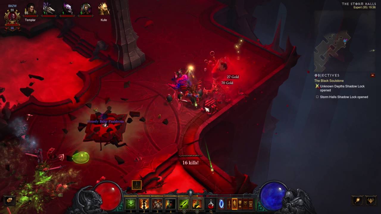 Diablo 3 RoS Act 2 Quest 22 Storm Halls Shadow Lock