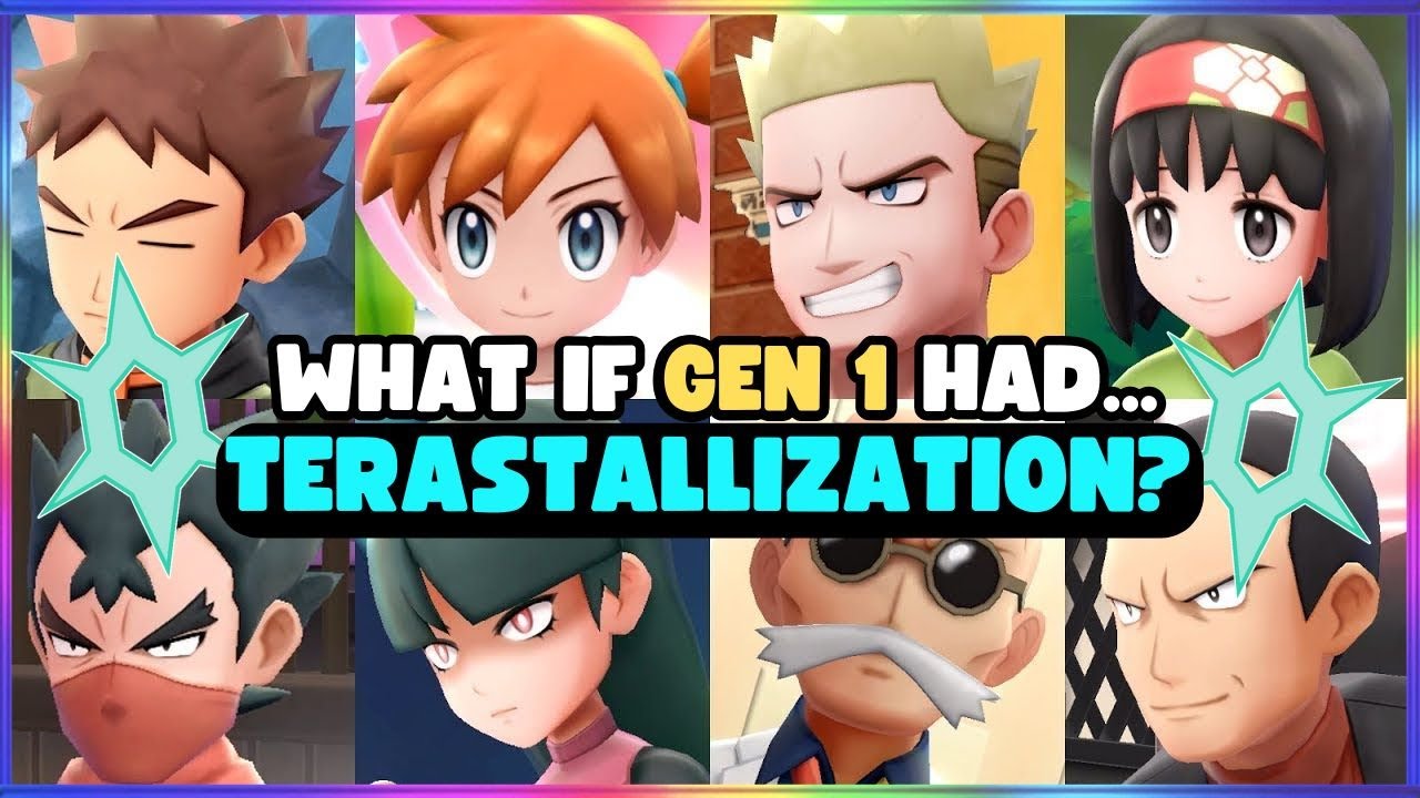 What if Pokémon Gen 1 Had Terastallization?