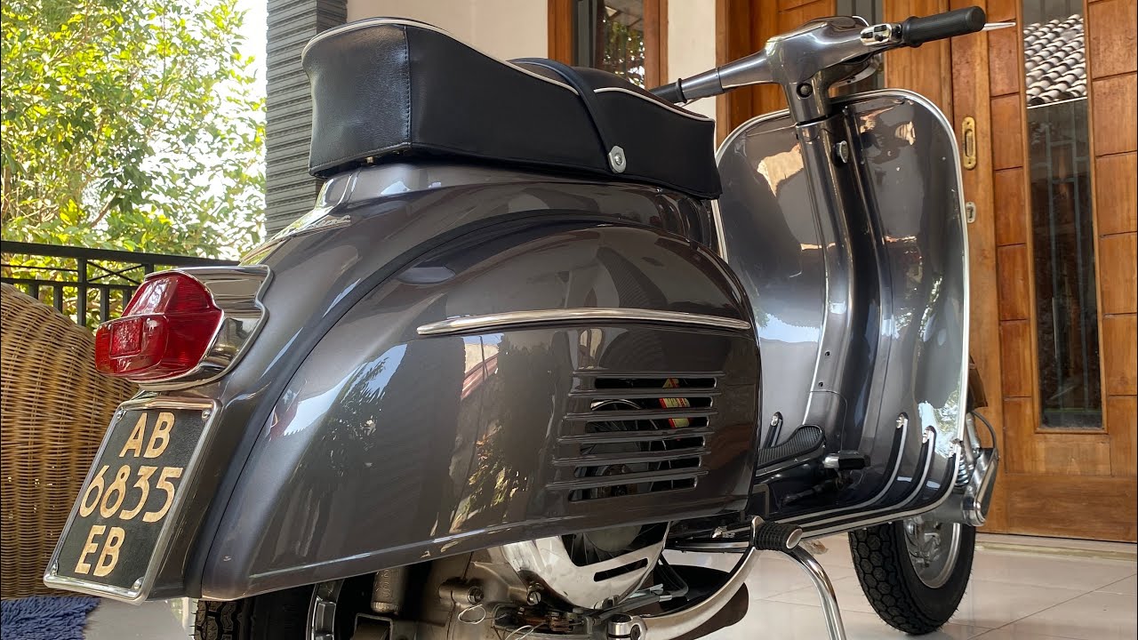 Vespa Sprint 1968 Selenit Grau Mett Glasurit 🔥