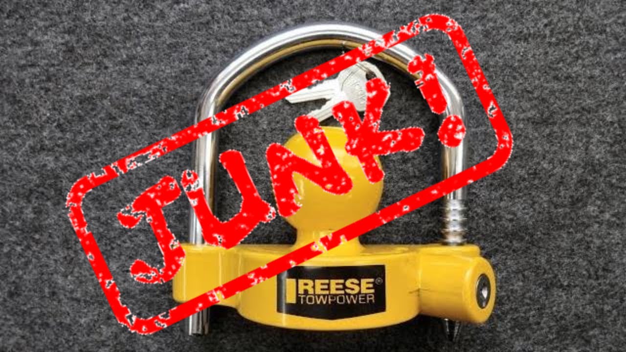 (1026) Review: Reese TowPower Hitch Lock (JUNK!)