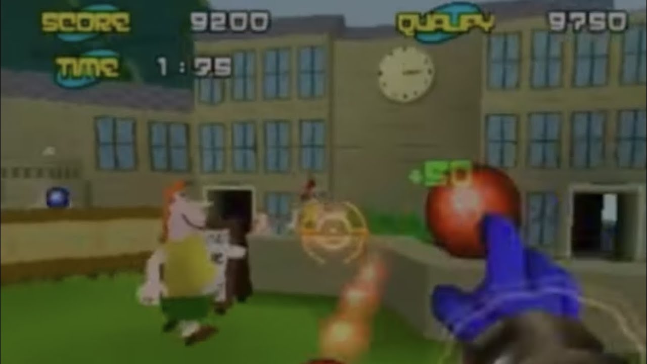 Dexter's Laboratory : Mandark's Lab - Dexter Dodgeball (PS1) #ps1classic #dexterlaboratory 