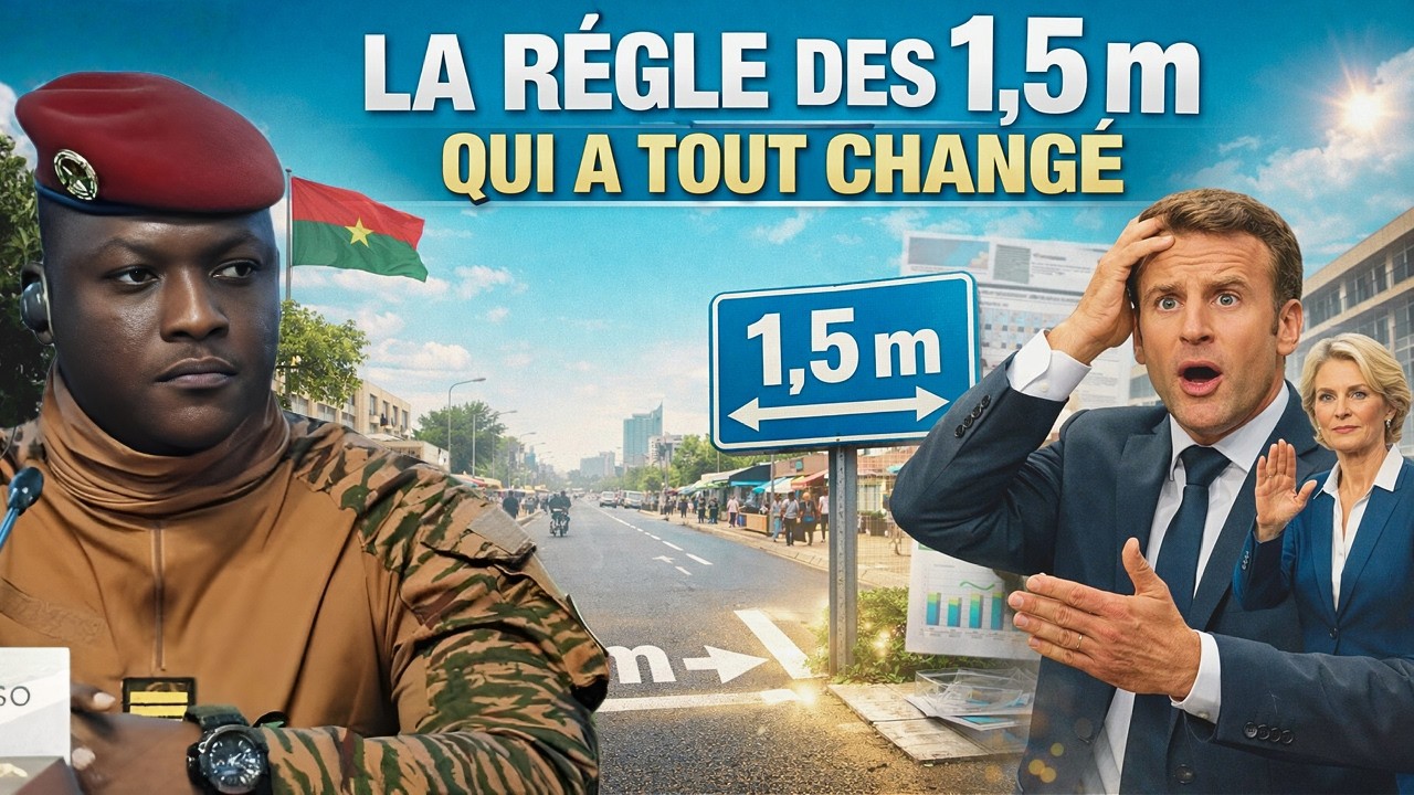 Ibrahim Traoré : la règle des 1,5 m qui a choqué toute l’Afrique et fait chuter les accidents