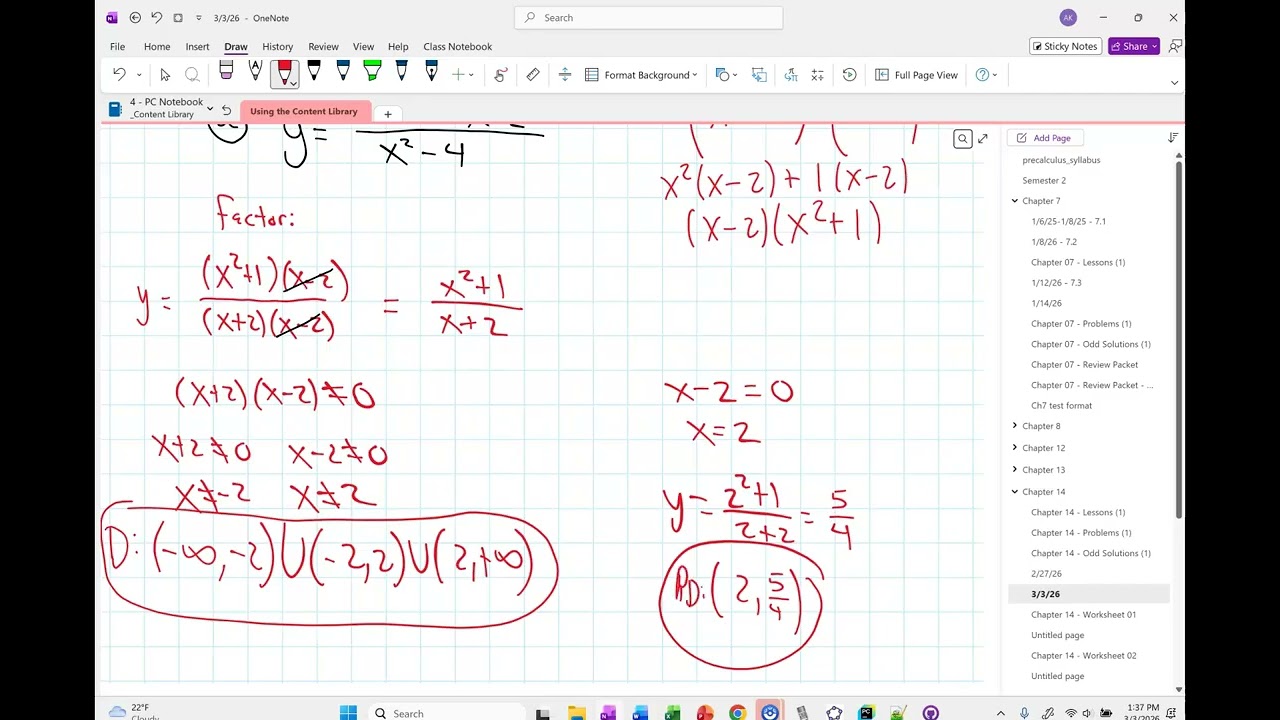 3/3/26 PC - 4th hour