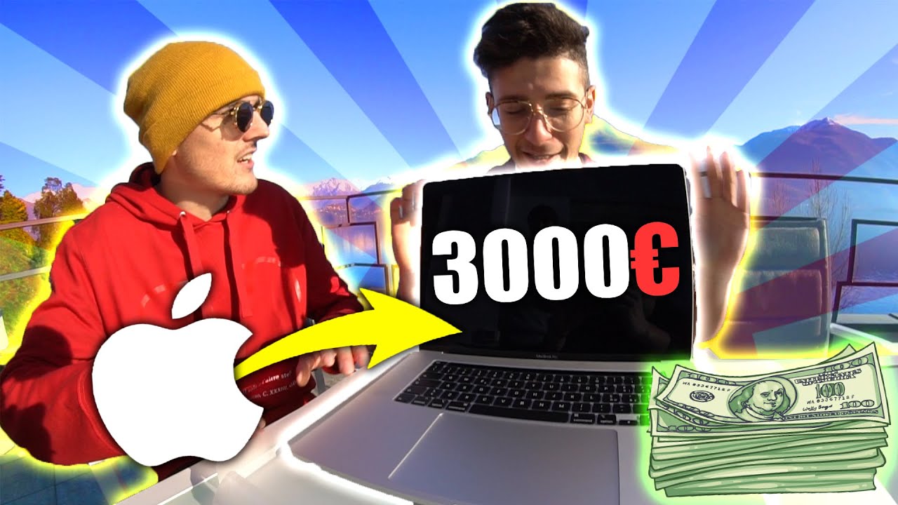 UNBOXING MACBOOK DA 3000 EURO !! IL REGALO PER INIZIARE ALLA GRANDE QUESTO 2020 !!