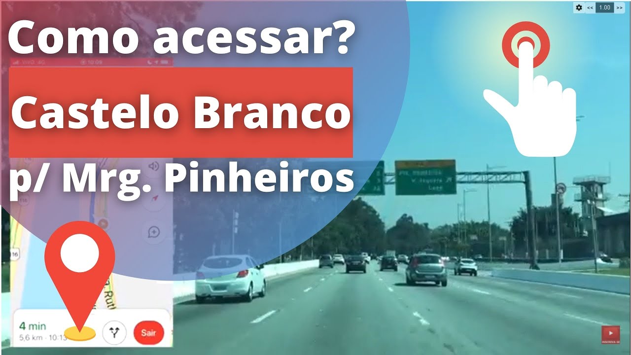 [RODOVIA] Acesso à Rod. Castelo Branco pela Marginal Pinheiros