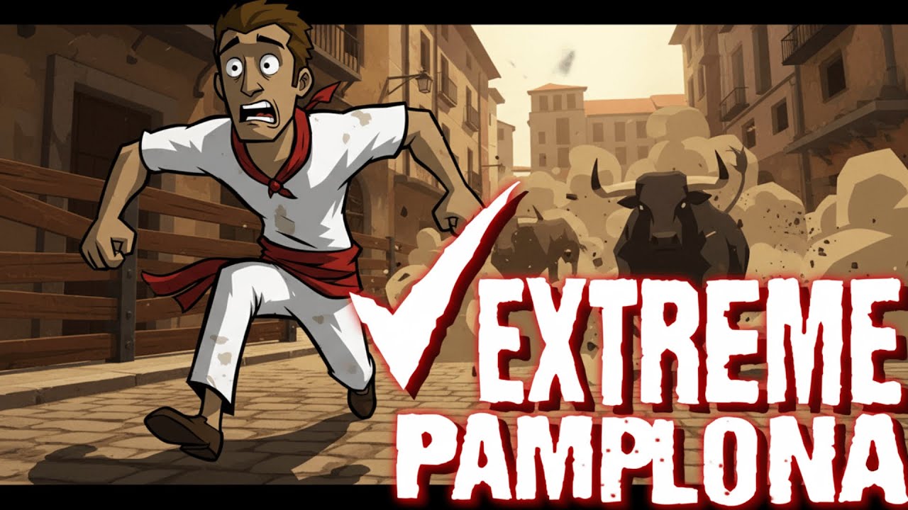 Extreme Pamplona – Outrun the Bulls, Outsmart the Crowd, Survive the Chase!