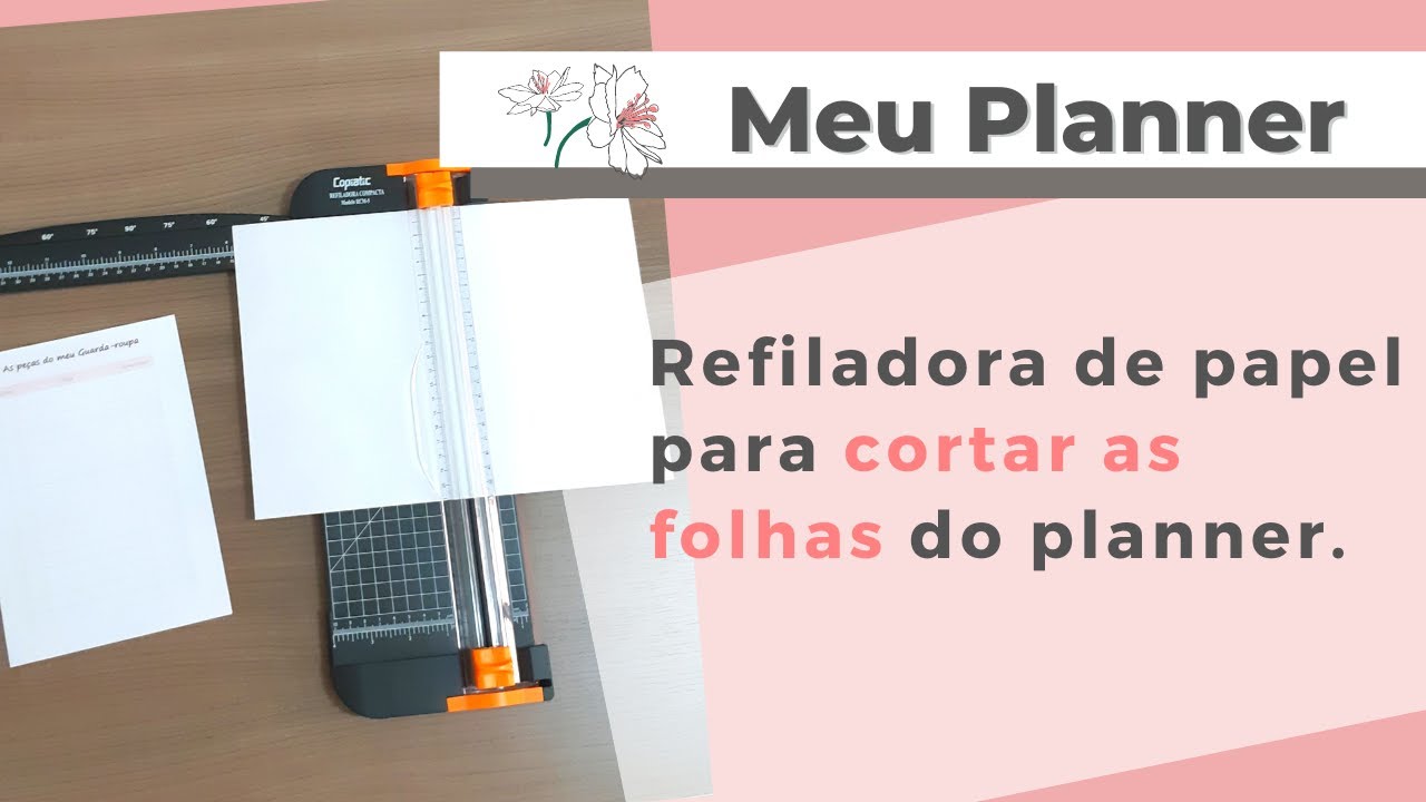 Como cortar papel A4 para A5