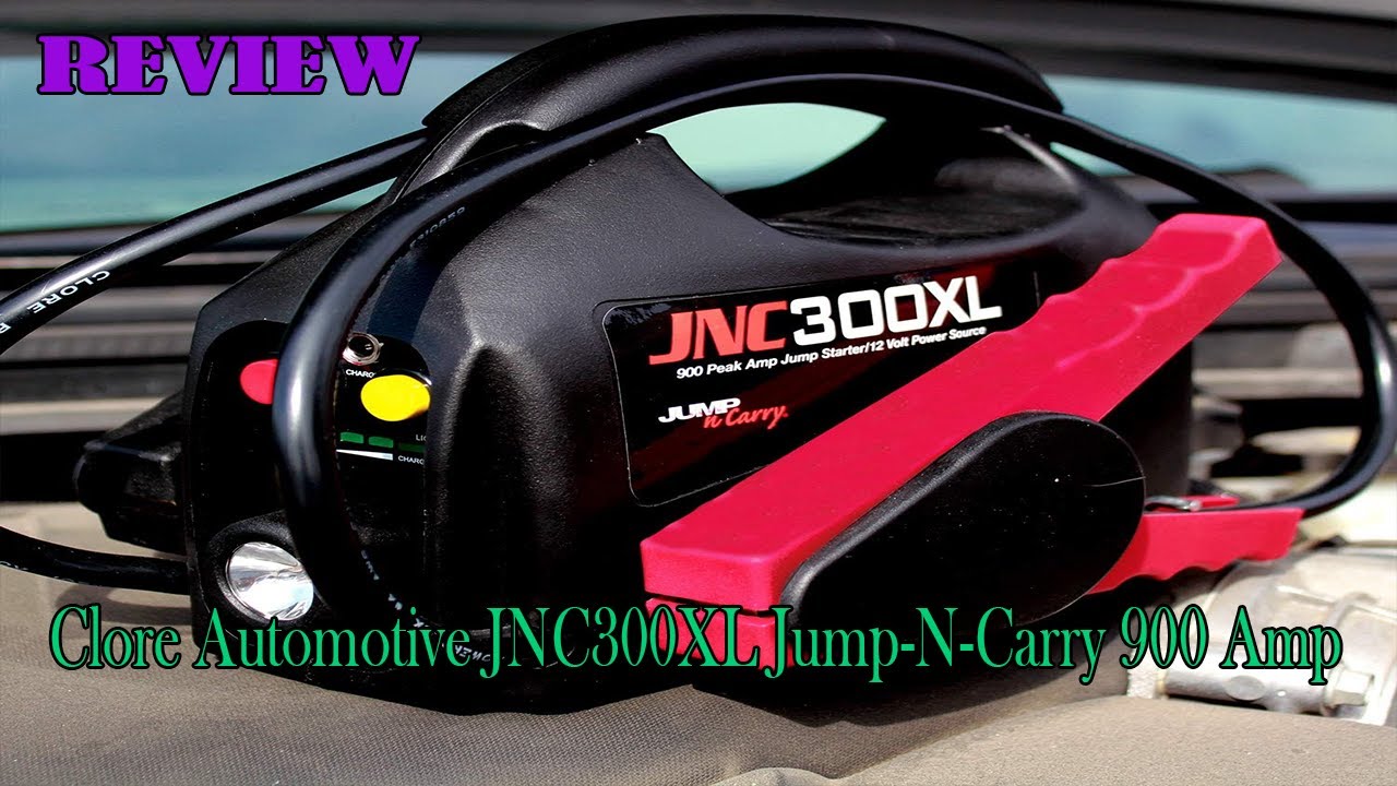 Clore Automotive JNC300XL Jump-N-Carry 900 Amp Review - Great Portable Jump Starter