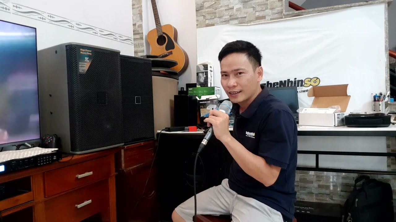 Combo hay b&aacute;n nhiều, Shure Beta 87A + vang 690