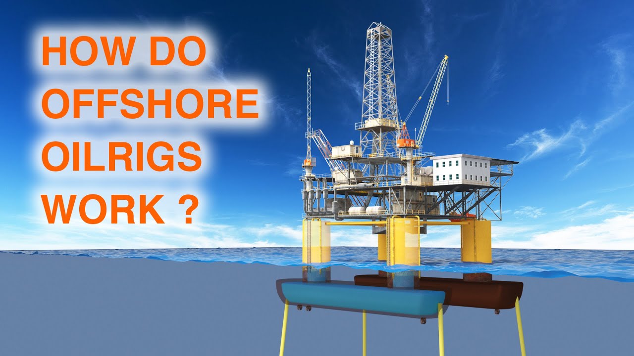 Как работают, плавают и добывают нефть морские нефтяные платформы