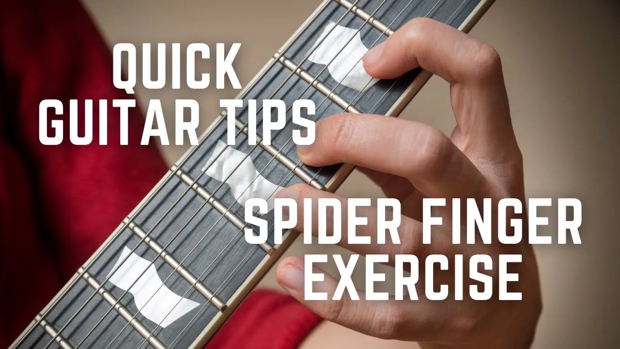 Spider Finger Exercise   Beginner Guitar Tips