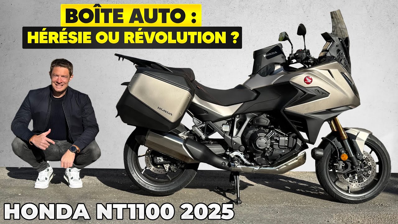 Essai Honda NT1100 DCT 2025 – La boîte automatique : HÉRÉSIE ou RÉVOLUTION ?