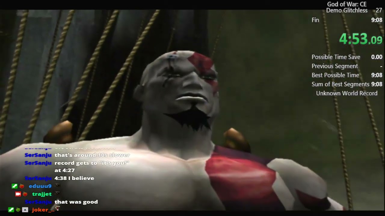 God of War Demo Glitchless in 8:56 (FWR)