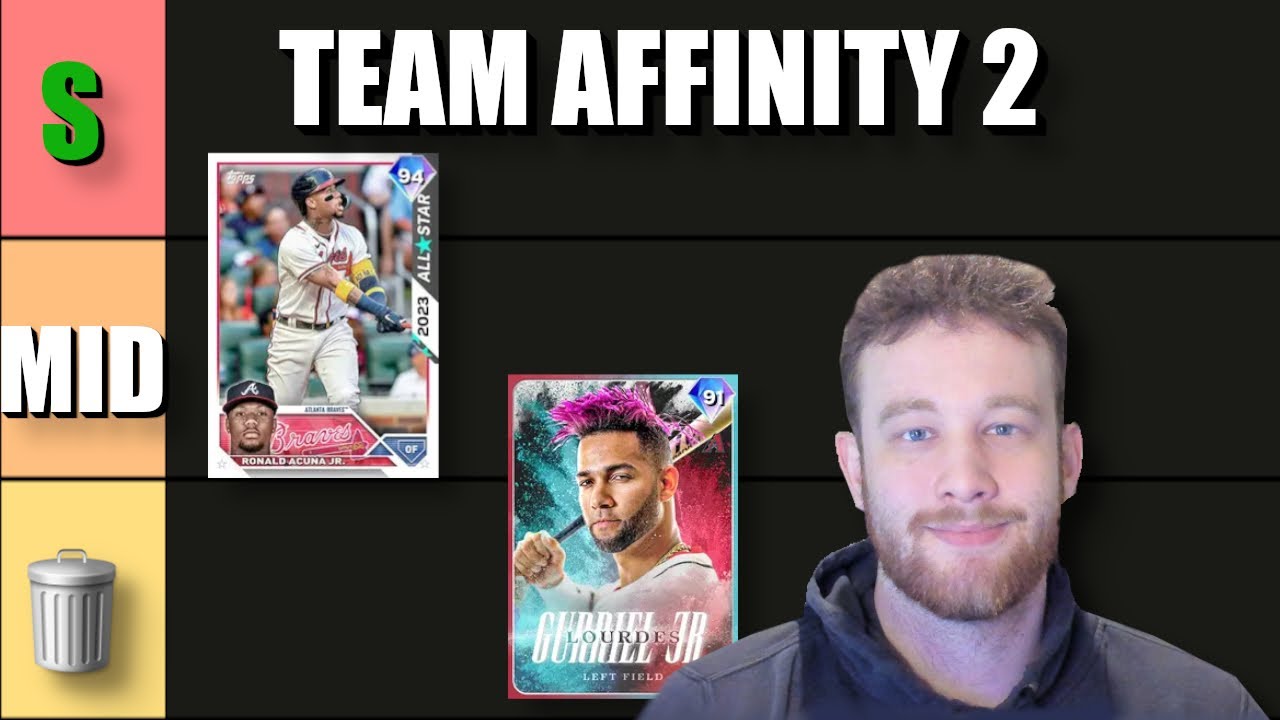 Ranking ALL of Team Affinity 2 | MLB The Show 25 Tier list