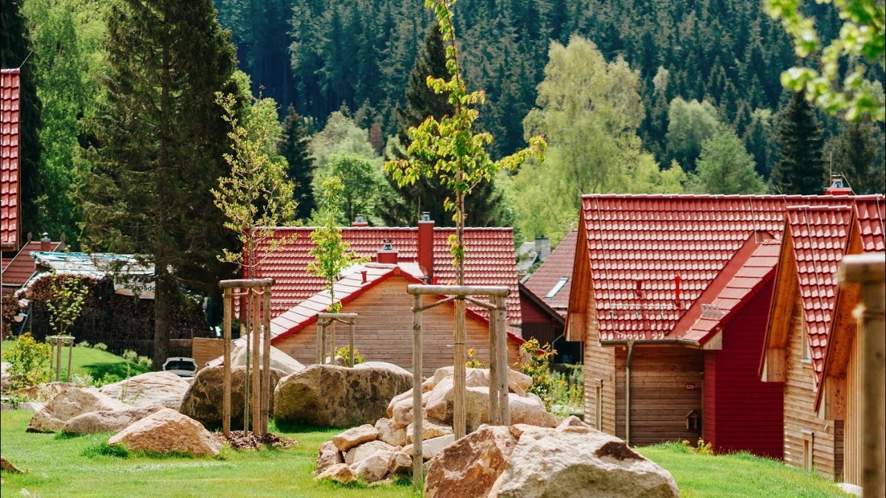 ⭐️⭐️⭐️⭐️ Das Schierke Harzresort - House tour 75m² -2 Schlafzimmer , 2 Bäder, Sauna mit Dusche
