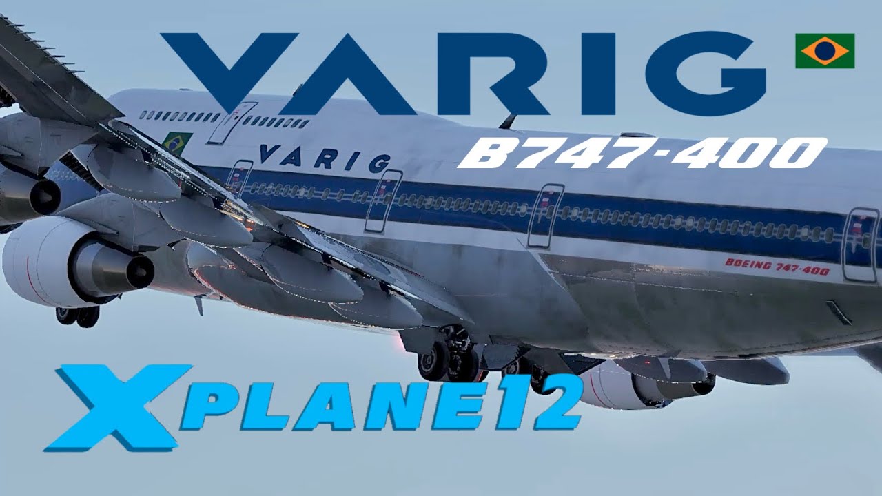 【FREE MOD】Sparky B747 Varig Airlines