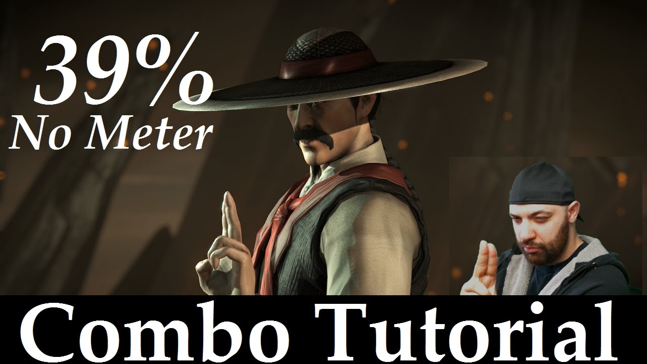 Mortal Kombat X - Kung Lao - 39% No Meter (Tempest)