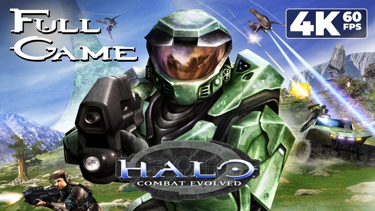Halo: Combat Evolved (PC) Original - Full Game 4K60 Walkthrough - No Commentary