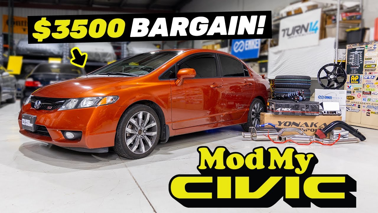 Быстрая и простая сборка Honda Civic Si — Часть 1