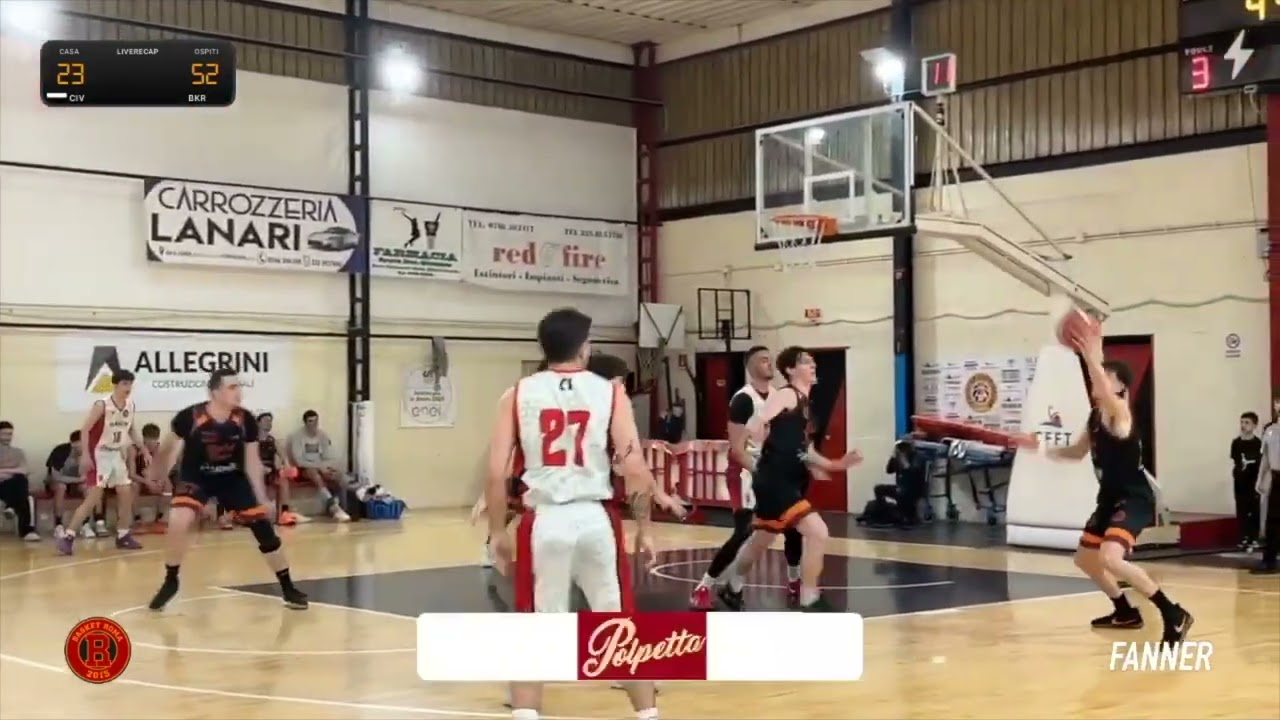 🎥 Cestistica Civitavecchia 🆚 Basket Roma | Highlights