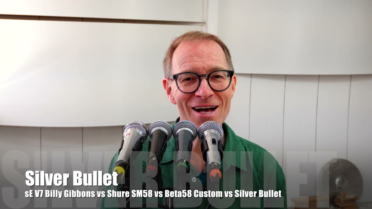 Dynamic Mic Shootout: sE V7 Billy Gibbons vs Shure SM58 vs Beta58 Custom vs Silver Bullet