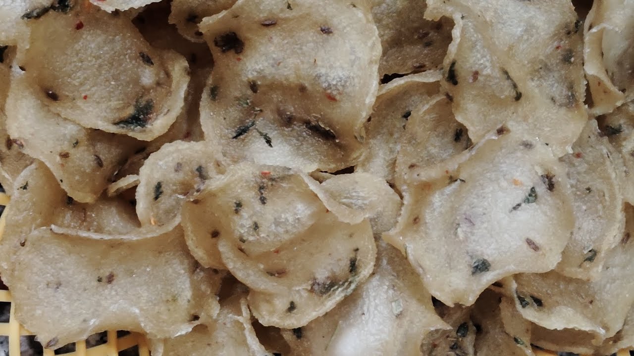 Suji ke papad#food 😋#holi special