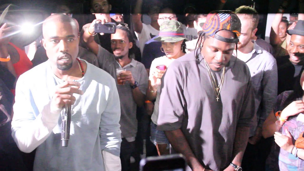 Kanye West Rant At Pusha T Album Listening Party