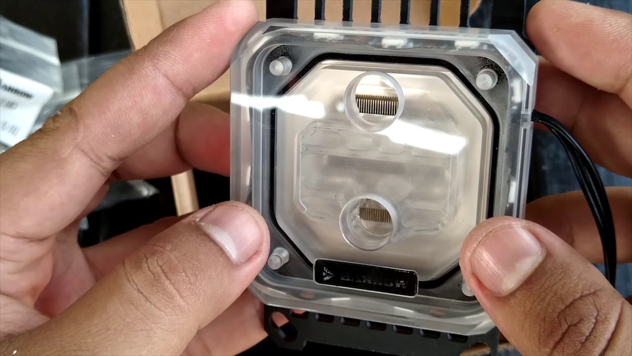 Unboxing Barrow Cpu waterblock(AMD)