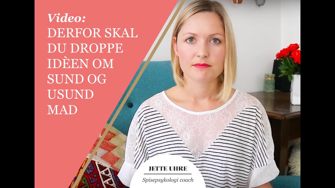 Sund og usund mad - derfor skal du droppe id&eacute;en!